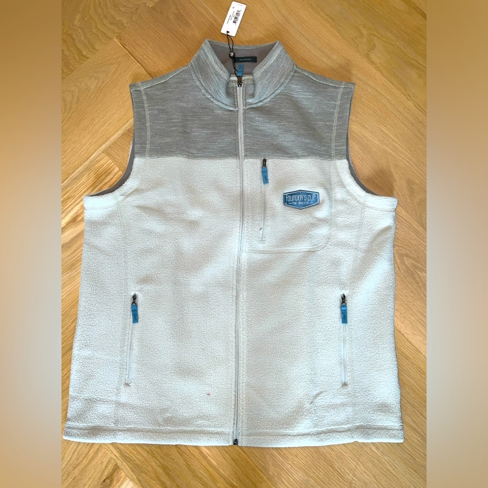 Turtleson fabric and fleece vest
